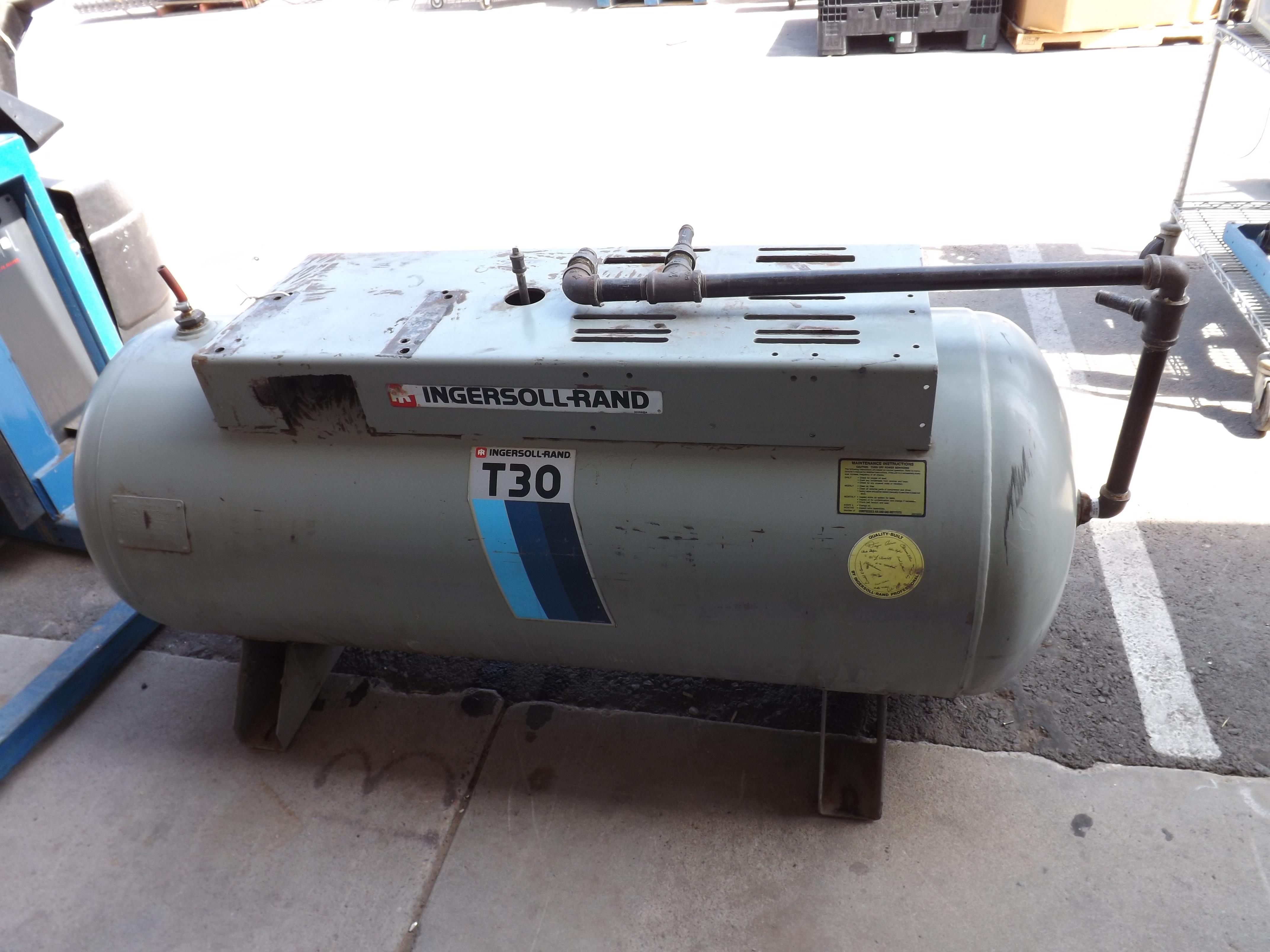 80 Gallon Ingersoll Rand T30 Air Compressor Tank T47210 Ebay